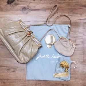 Authentic Judith Leiber clutch